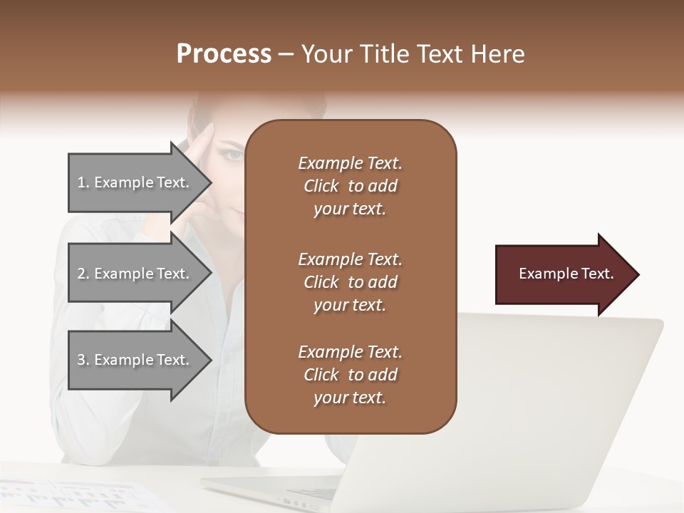 Tired Pain White PowerPoint Template