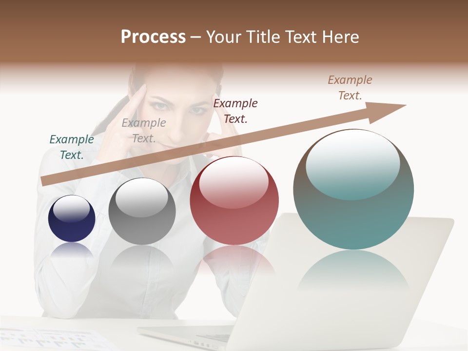 Tired Pain White PowerPoint Template