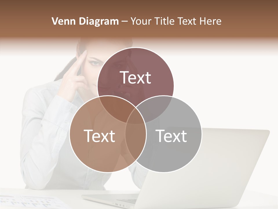 Tired Pain White PowerPoint Template