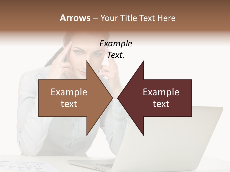 Tired Pain White PowerPoint Template