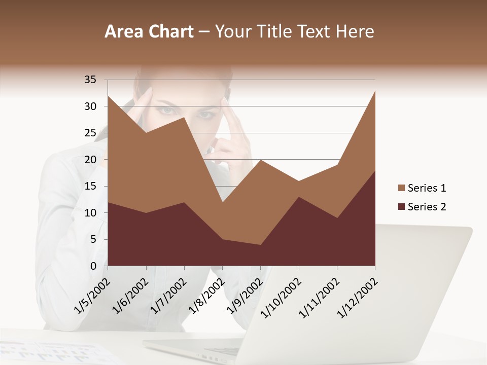 Tired Pain White PowerPoint Template