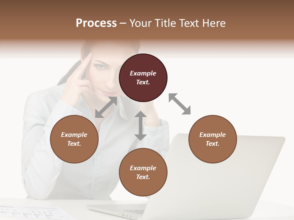Tired Pain White PowerPoint Template