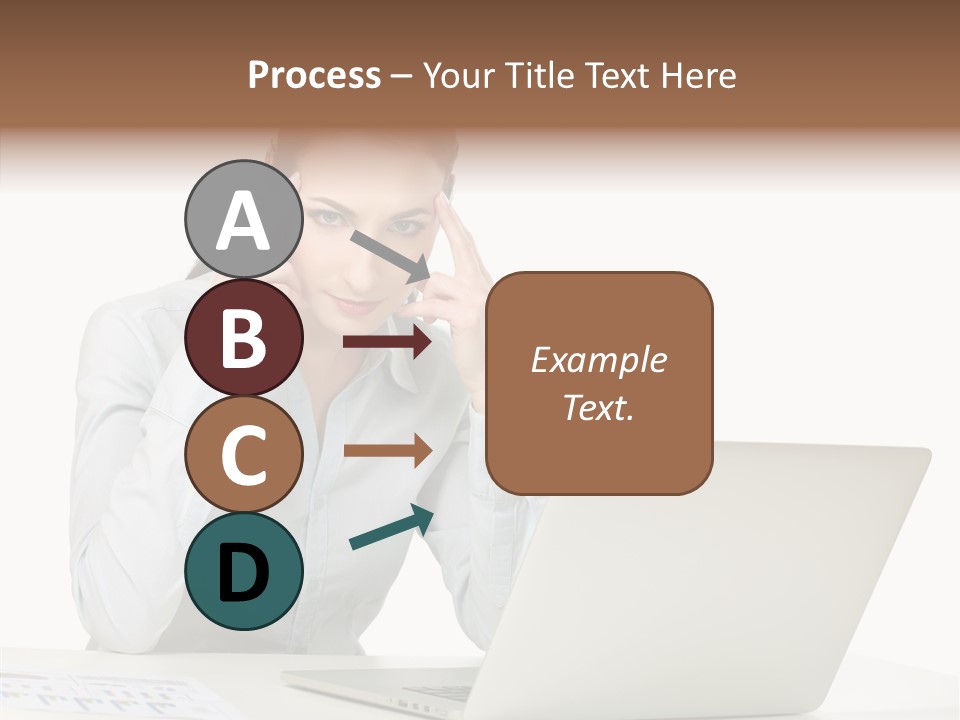 Tired Pain White PowerPoint Template