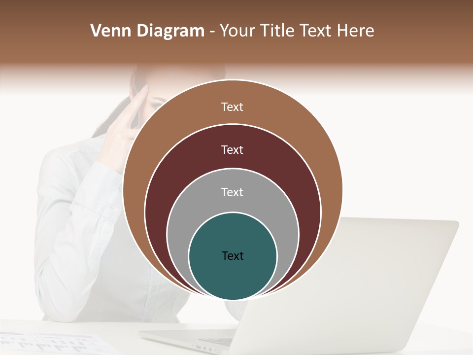 Tired Pain White PowerPoint Template