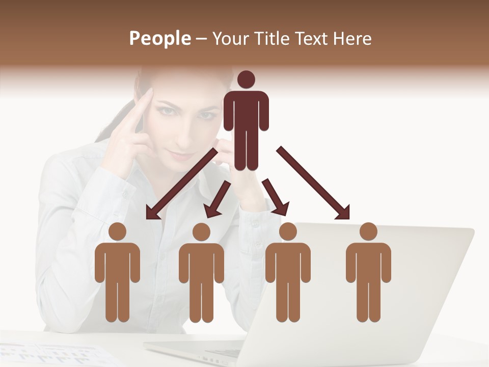 Tired Pain White PowerPoint Template