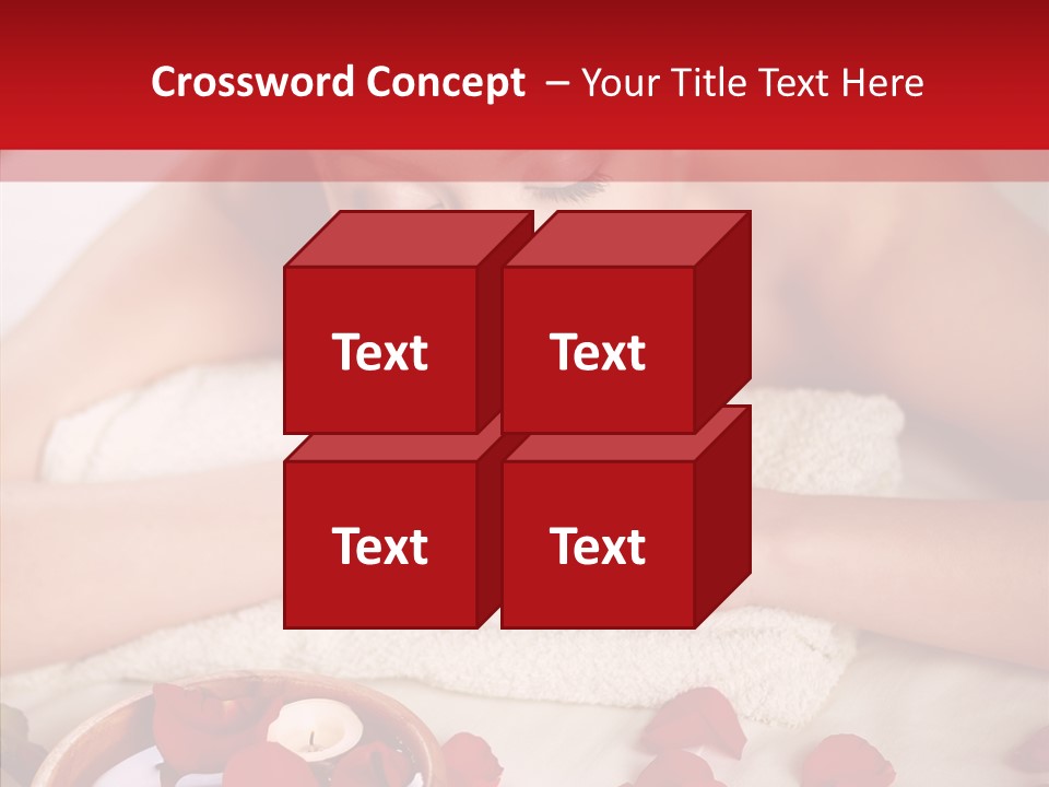 Personal Female Masseuse PowerPoint Template