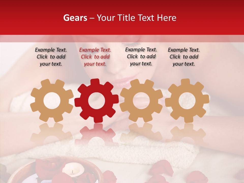 Personal Female Masseuse PowerPoint Template