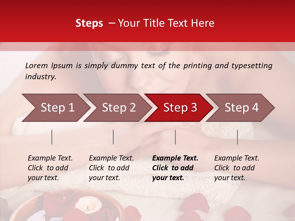 Personal Female Masseuse PowerPoint Template