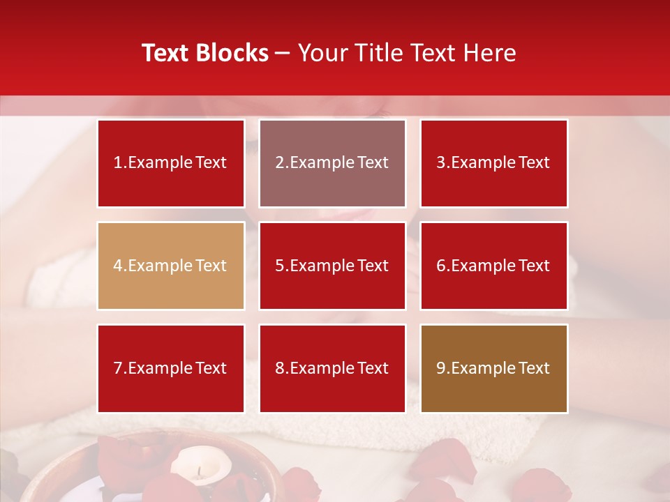 Personal Female Masseuse PowerPoint Template