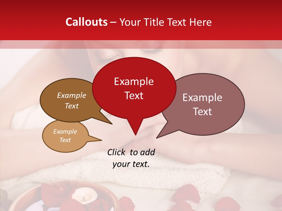 Personal Female Masseuse PowerPoint Template