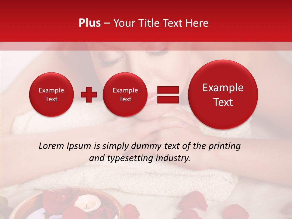 Personal Female Masseuse PowerPoint Template