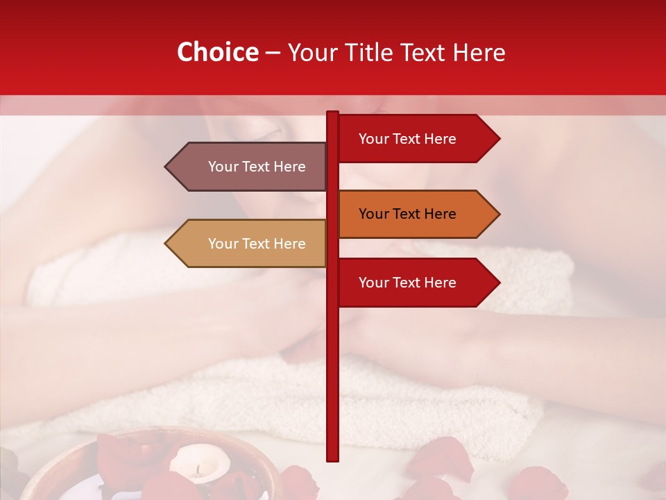 Personal Female Masseuse PowerPoint Template
