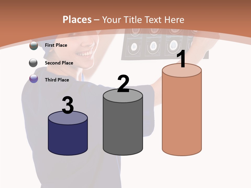 Brain Practitioner Ray PowerPoint Template