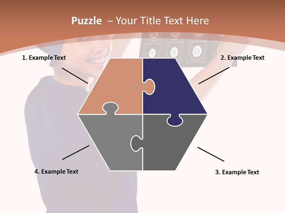 Brain Practitioner Ray PowerPoint Template
