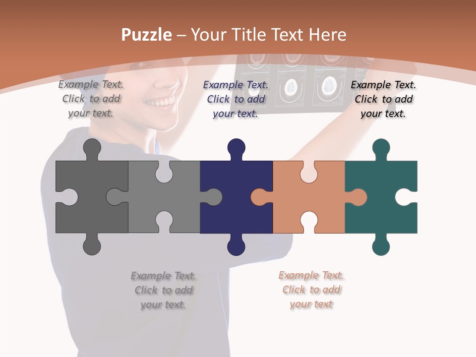 Brain Practitioner Ray PowerPoint Template