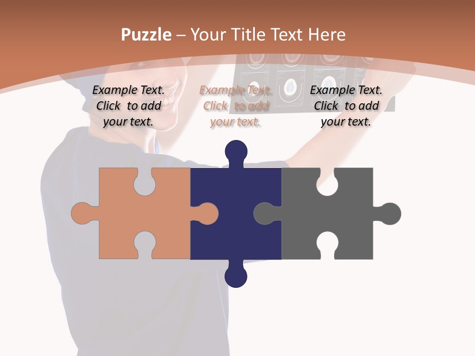 Brain Practitioner Ray PowerPoint Template