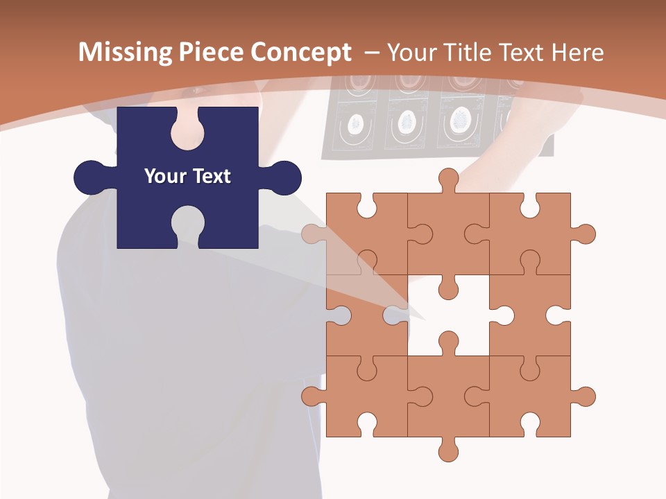 Brain Practitioner Ray PowerPoint Template