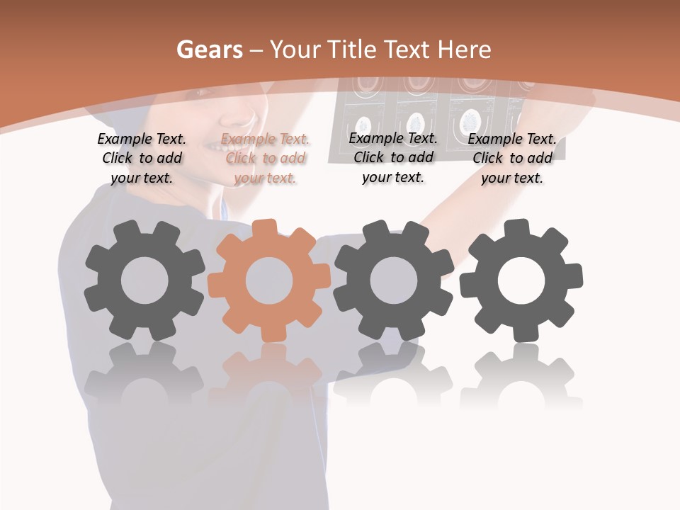 Brain Practitioner Ray PowerPoint Template