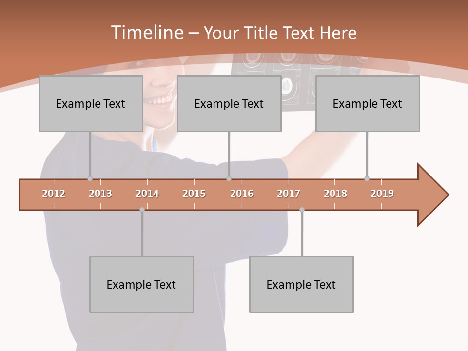 Brain Practitioner Ray PowerPoint Template