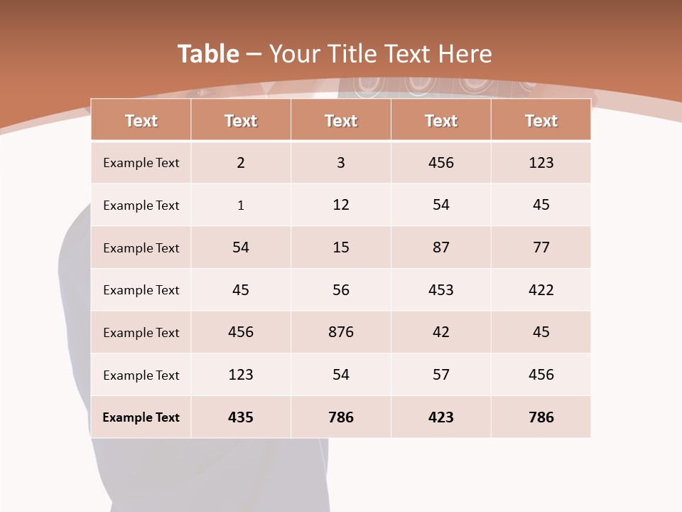 Brain Practitioner Ray PowerPoint Template