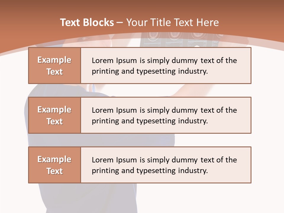 Brain Practitioner Ray PowerPoint Template