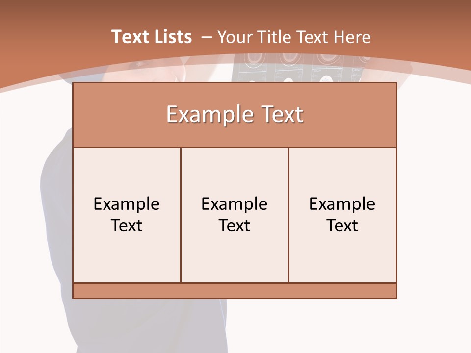 Brain Practitioner Ray PowerPoint Template