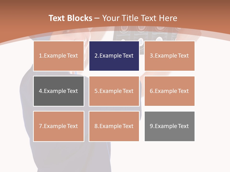 Brain Practitioner Ray PowerPoint Template