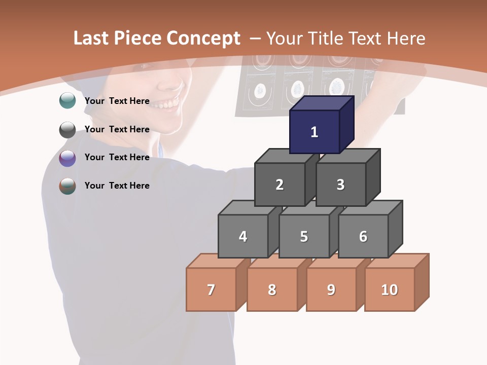 Brain Practitioner Ray PowerPoint Template