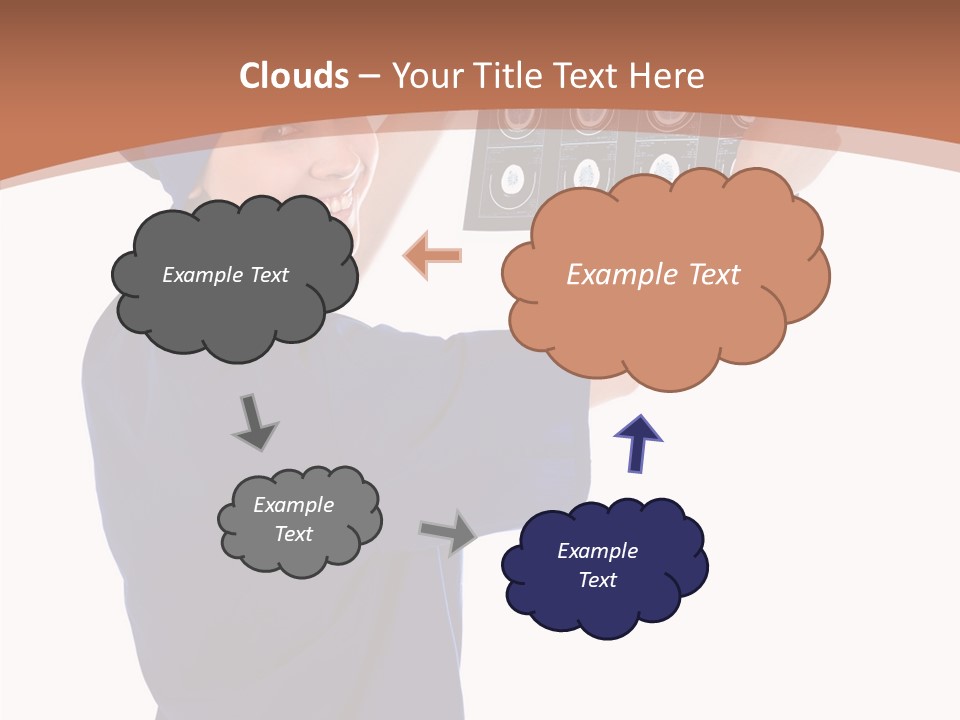 Brain Practitioner Ray PowerPoint Template