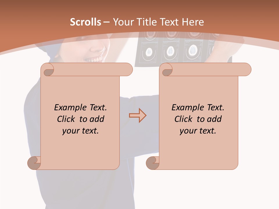 Brain Practitioner Ray PowerPoint Template
