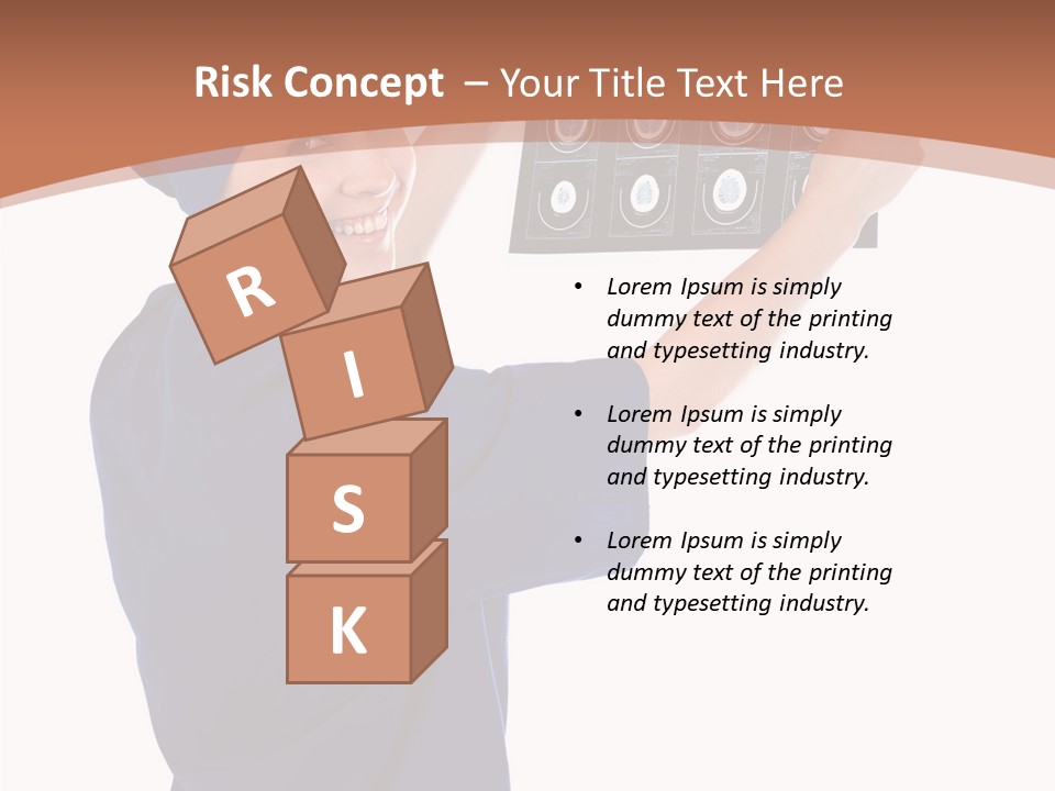 Brain Practitioner Ray PowerPoint Template