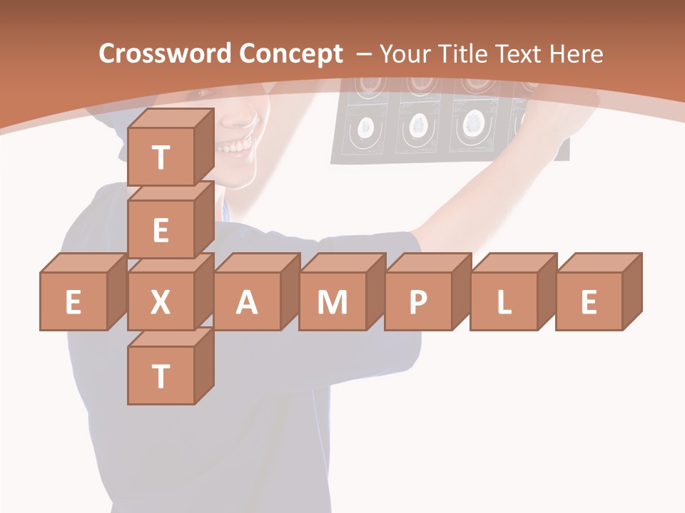 Brain Practitioner Ray PowerPoint Template