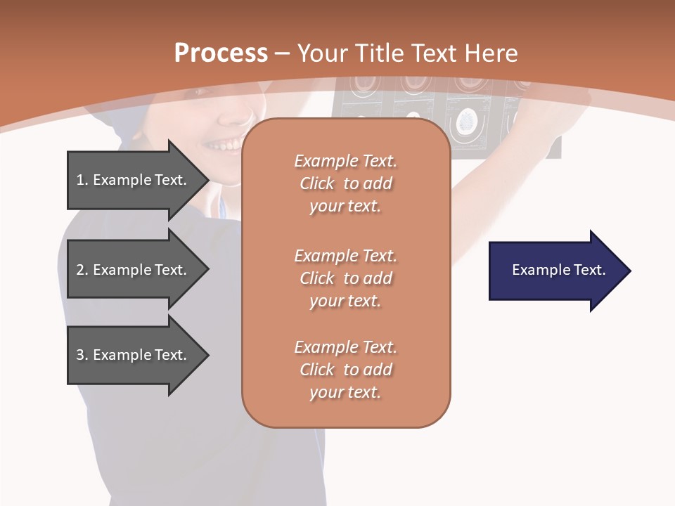 Brain Practitioner Ray PowerPoint Template