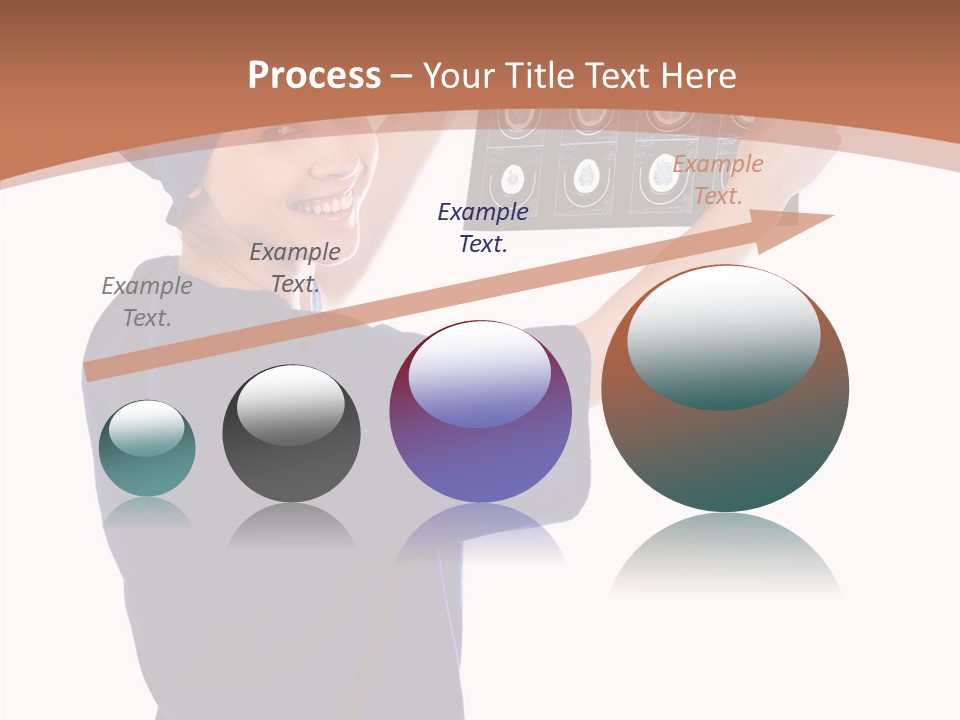 Brain Practitioner Ray PowerPoint Template