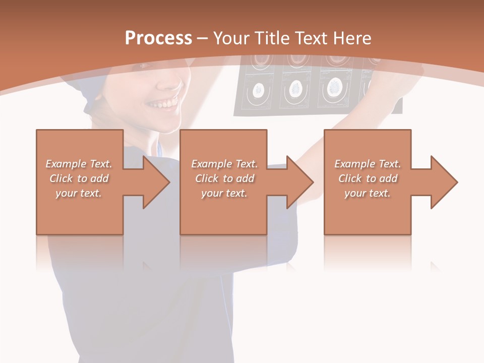 Brain Practitioner Ray PowerPoint Template