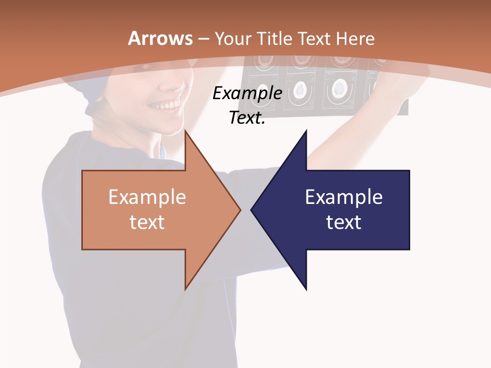 Brain Practitioner Ray PowerPoint Template