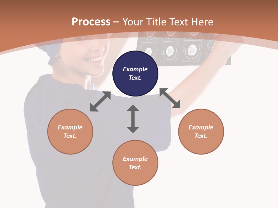 Brain Practitioner Ray PowerPoint Template