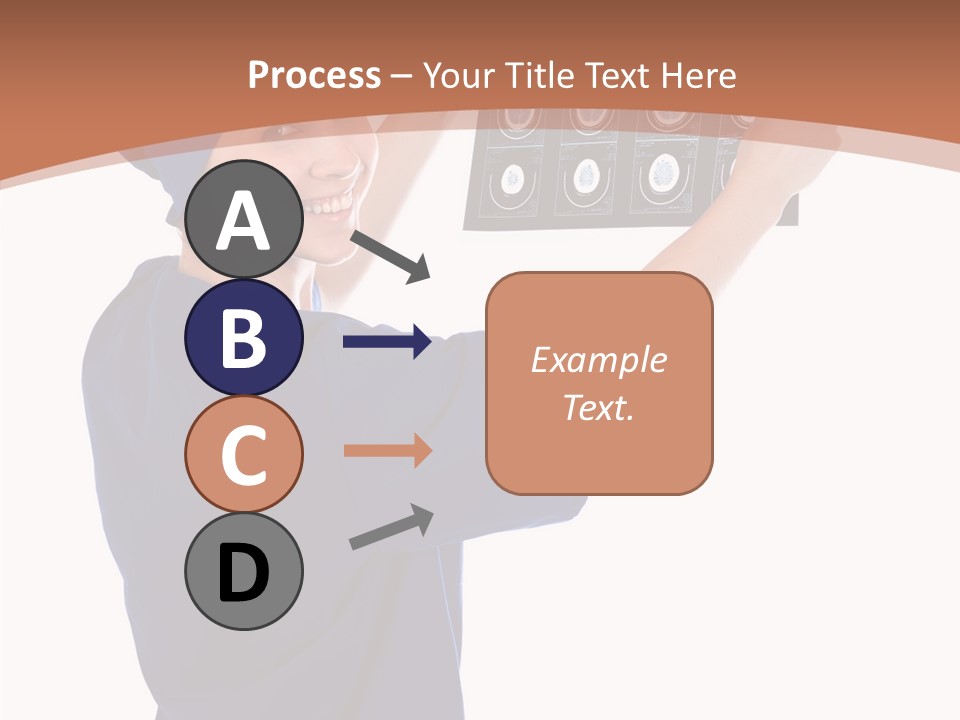 Brain Practitioner Ray PowerPoint Template