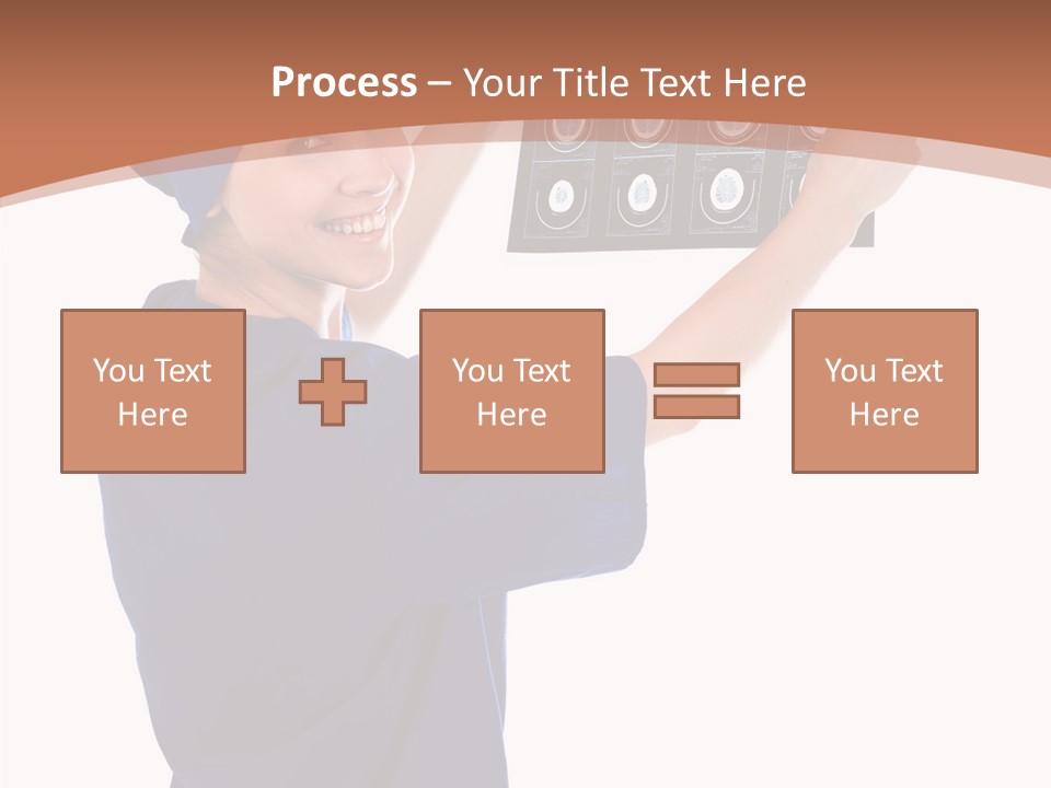 Brain Practitioner Ray PowerPoint Template