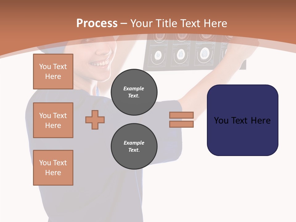 Brain Practitioner Ray PowerPoint Template