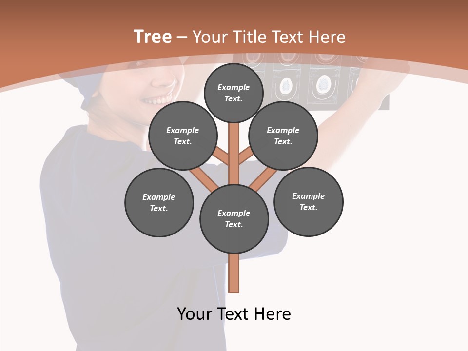 Brain Practitioner Ray PowerPoint Template