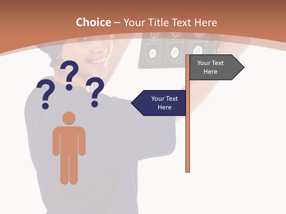 Brain Practitioner Ray PowerPoint Template