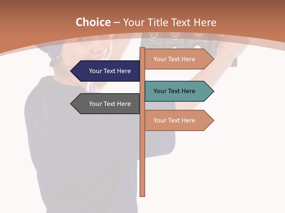 Brain Practitioner Ray PowerPoint Template