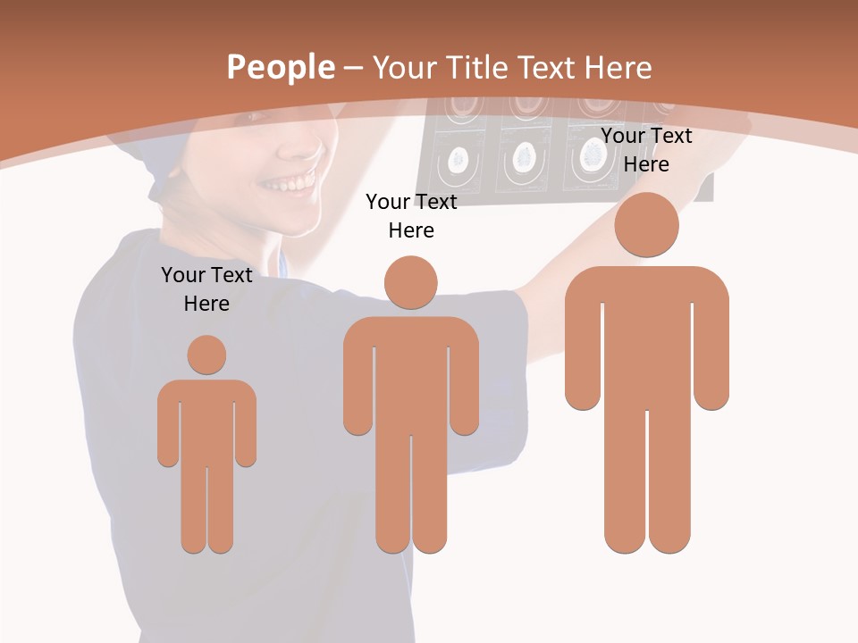 Brain Practitioner Ray PowerPoint Template