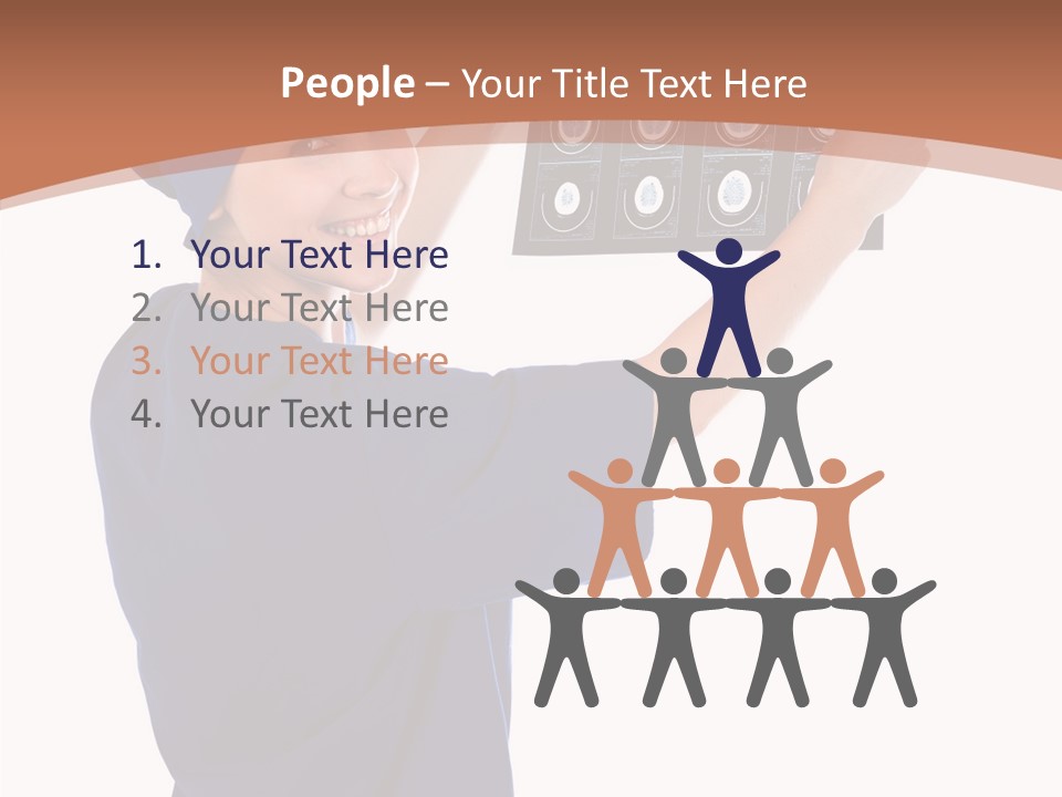 Brain Practitioner Ray PowerPoint Template