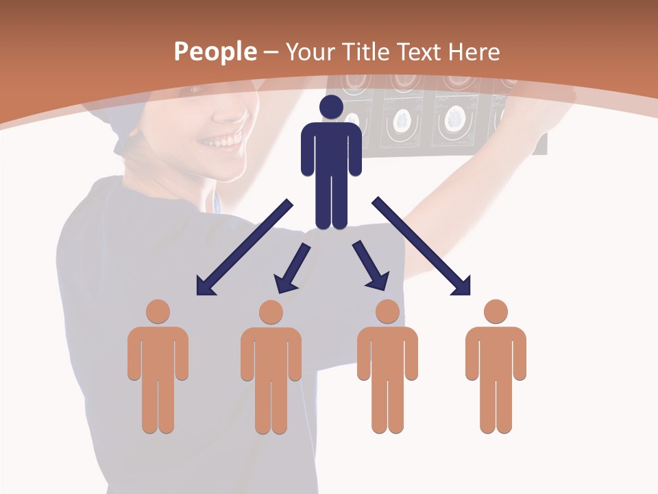 Brain Practitioner Ray PowerPoint Template