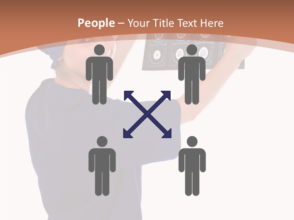 Brain Practitioner Ray PowerPoint Template