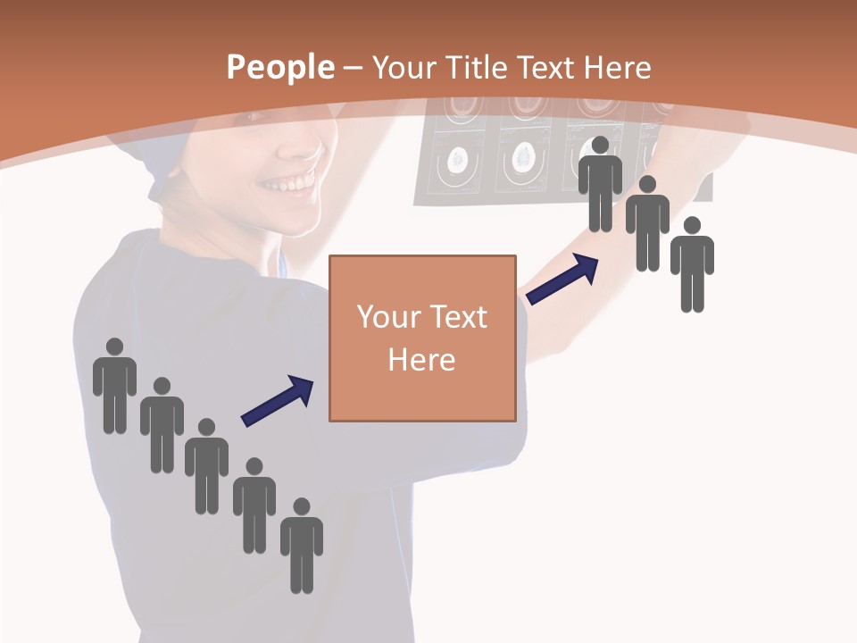 Brain Practitioner Ray PowerPoint Template