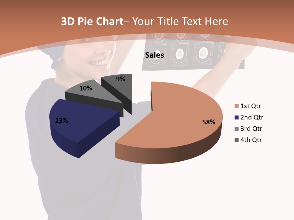 Brain Practitioner Ray PowerPoint Template