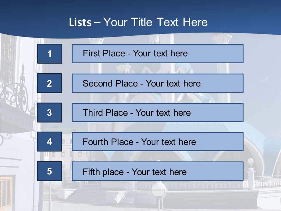 Islam Tower Millennium PowerPoint Template